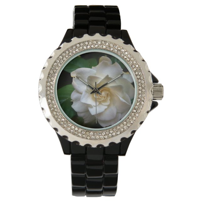 Reloj De Pulsera Gardenia blanca (Anverso)
