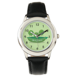 Reloj De Pulsera Garzas saltantes en ilustracion de personalizado d