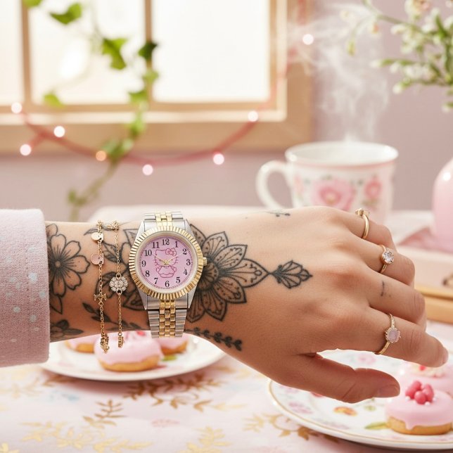 Reloj De Pulsera gatita (Subido por el creador)