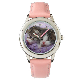 Reloj De Pulsera Gatitos somnolientos