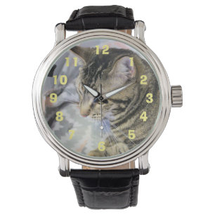 Reloj De Pulsera Gato