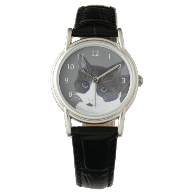 Reloj De Pulsera Gato (Anverso)
