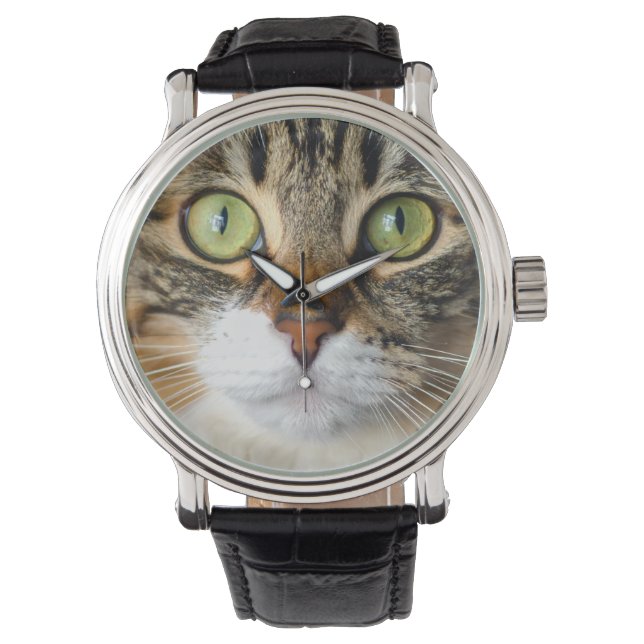 Reloj De Pulsera gato (Anverso)