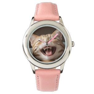 Reloj De Pulsera Gato 01 generado por IA "ROTFL"