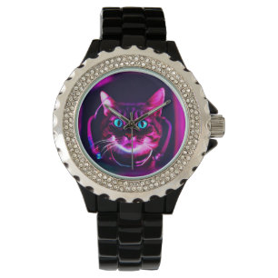 Reloj De Pulsera gato astronauta