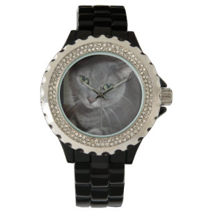 Reloj De Pulsera Gato azul ruso