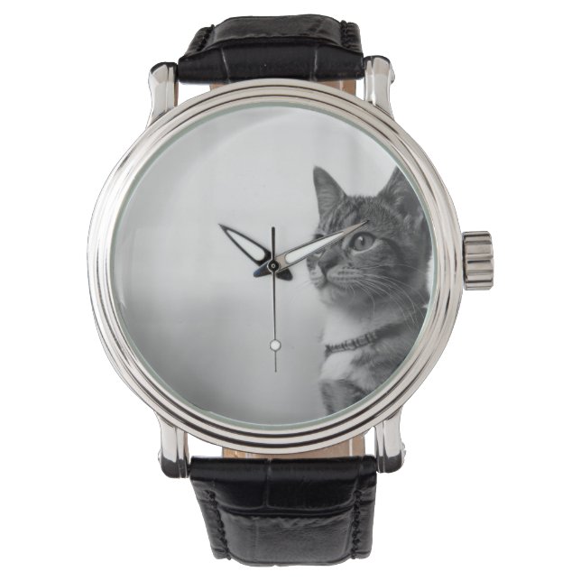 Reloj De Pulsera Gato de corte (Anverso)
