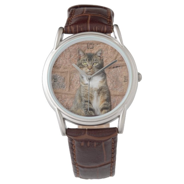 Reloj De Pulsera Gato de iglesia (Anverso)