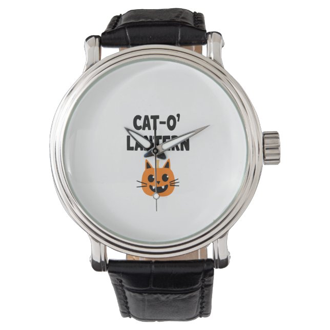 Reloj De Pulsera Gato de linterna 3 (Anverso)