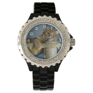 Reloj De Pulsera Gato de relajación