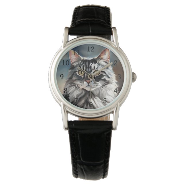 Reloj De Pulsera Gato digital 765 (Anverso)