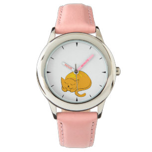 Reloj De Pulsera Gato durmiente