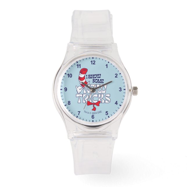 Reloj De Pulsera Gato en el Gorra | Conozco Algunos Nuevos Trucos (Anverso)