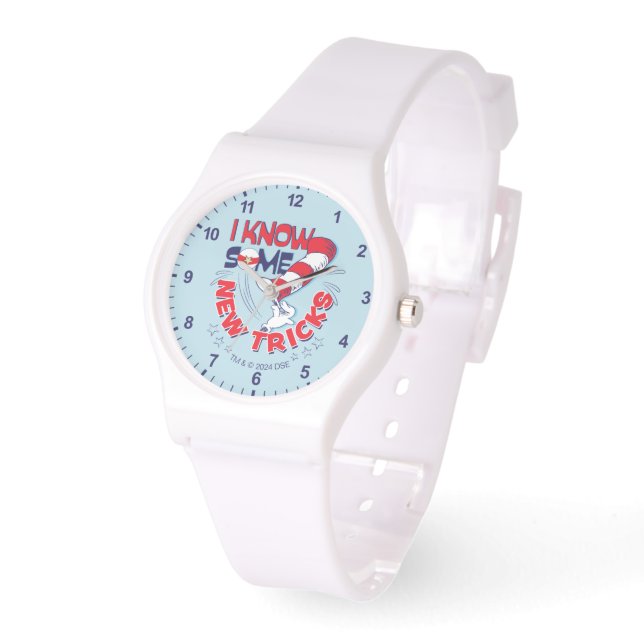 Reloj De Pulsera Gato en el Gorra conozco algunos trucos nuevos (Ángulo)