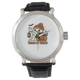 Reloj De Pulsera Gato fantasma lindo Tocante Halloween Kitten Magní