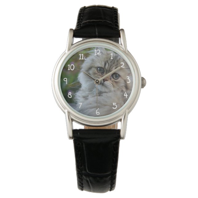 Reloj De Pulsera Gato furtivo (Anverso)