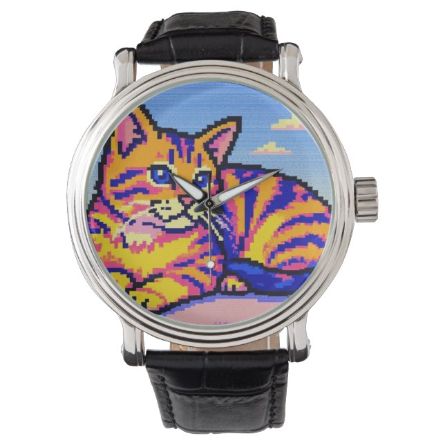 Reloj De Pulsera Gato, Gatito, Mascota (Anverso)