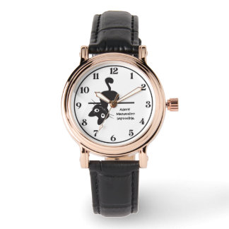 Reloj De Pulsera Gato Lindo, Gato Travieso, Agente Misión Imposible