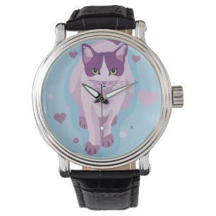 Reloj De Pulsera Gato, Minino, Miau