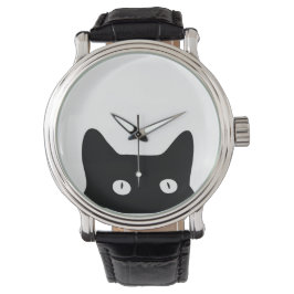 Reloj De Pulsera Gato negro