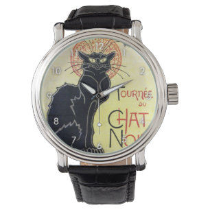 Reloj De Pulsera Gato negro, Alexandre Steinlen
