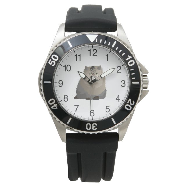 Reloj De Pulsera Gato persa (Anverso)