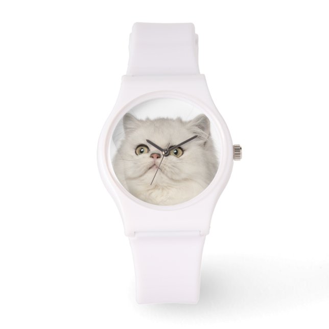 Reloj De Pulsera Gato persa sentado (Anverso)
