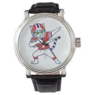 Reloj De Pulsera Gato Touchdown