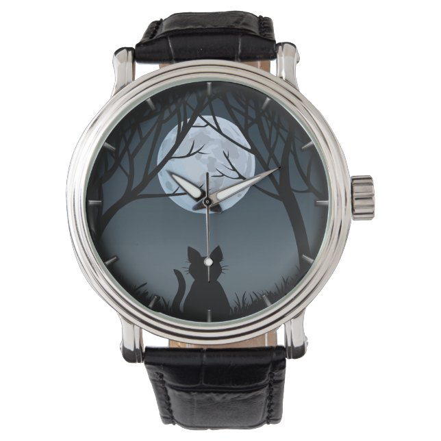 Reloj De Pulsera Gato Watch Gato Gato Gato Grasa muñeca Ver Gato Ga (Anverso)