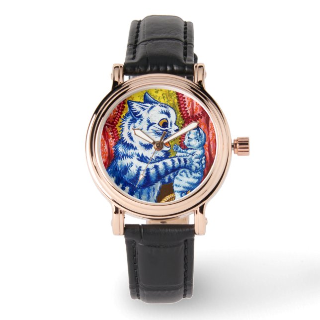 Reloj De Pulsera Gato y sus gatitos (Anverso)