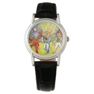 Reloj De Pulsera Gatos bailando