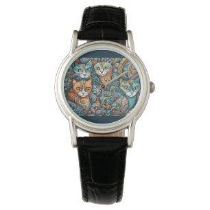 Reloj De Pulsera gatos tranquilizantes 2 watch