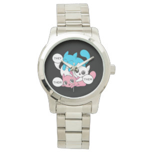 Reloj De Pulsera Gatos trans. Ellos les pronuncian sus Pronósticos