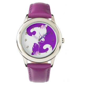 Reloj De Pulsera Gatos yin yang