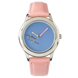 Reloj De Pulsera Gaviotas volando alto -