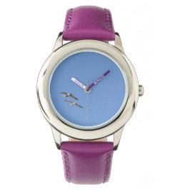 Reloj De Pulsera Gaviotas volando alto -