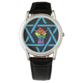 Reloj De Pulsera Gay Black Jewish