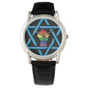 Reloj De Pulsera Gay Black Jewish