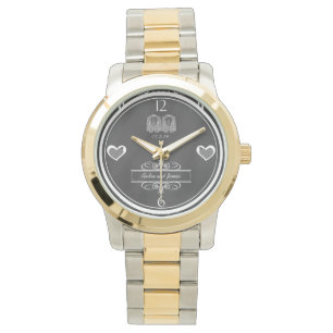 Reloj De Pulsera Gay Chalkboard Boda Keepsake Watch