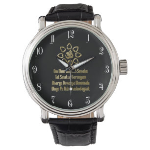 Reloj De Pulsera Gayatri mantra