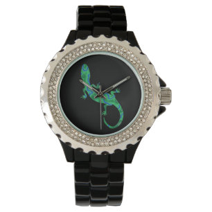 Reloj De Pulsera Gecko verde
