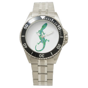 Reloj De Pulsera Gecko verde