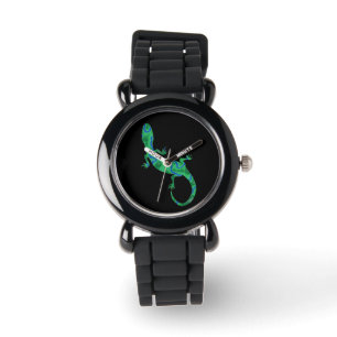 Reloj De Pulsera Gecko verde