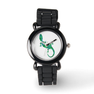 Reloj De Pulsera Gecko verde