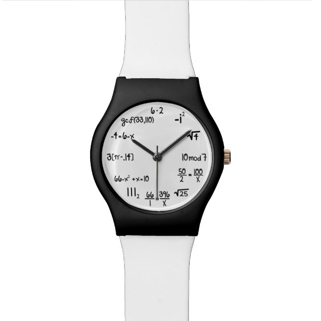 Reloj De Pulsera Geek de ecuación matemática divertida (De cerca)