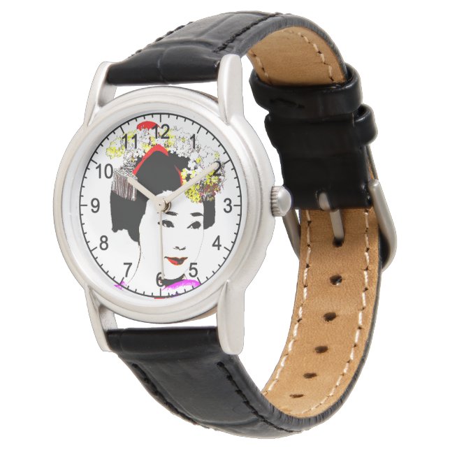 Reloj De Pulsera Geisha Japan (Angular)