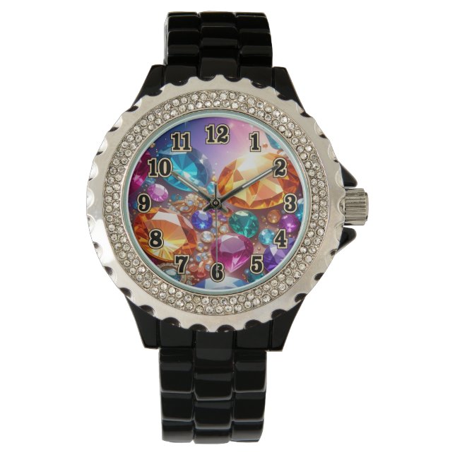 Reloj De Pulsera GemasyJoyasColoridas (Anverso)