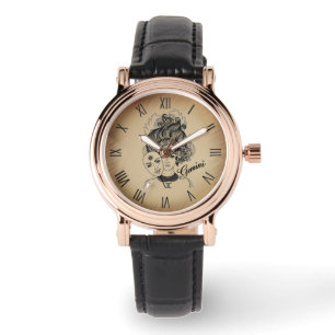 Reloj De Pulsera Gemini Masked Lady Zodiac
