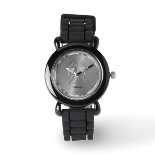 Reloj De Pulsera ♊ Gemini - Plata Metalizado