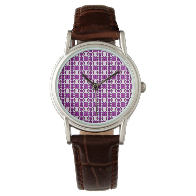 Reloj De Pulsera Gemstone Purple tanzano (Anverso)